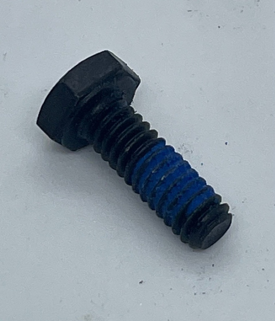 HHCS 1/4IN -20 X 3/4IN W/PATCH