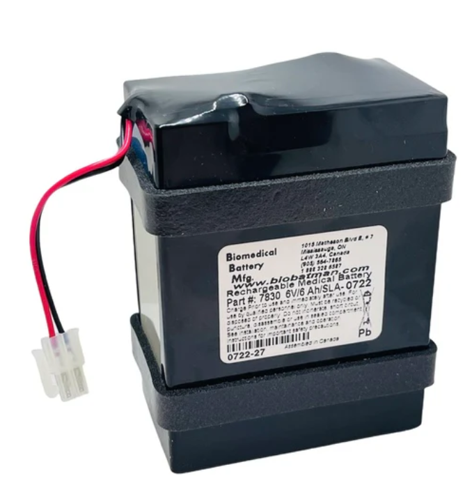 6V/6.AH WELCH ALLEN BATTERY-HCL