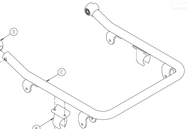 SEAT FRAME WELDMENT