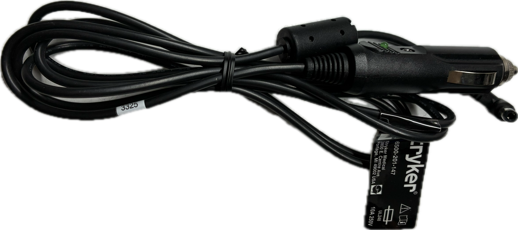 Stryker® SMRT 12VDC Charger Cable – Part No. 6500-201-147S