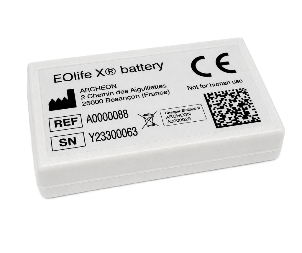 EOlife® Replacement Battery – Archeon Medical – Part No. A0000110