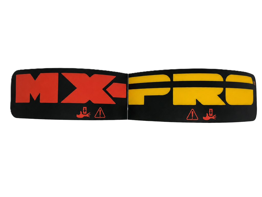 MX-PRO SIDE COVER LABEL