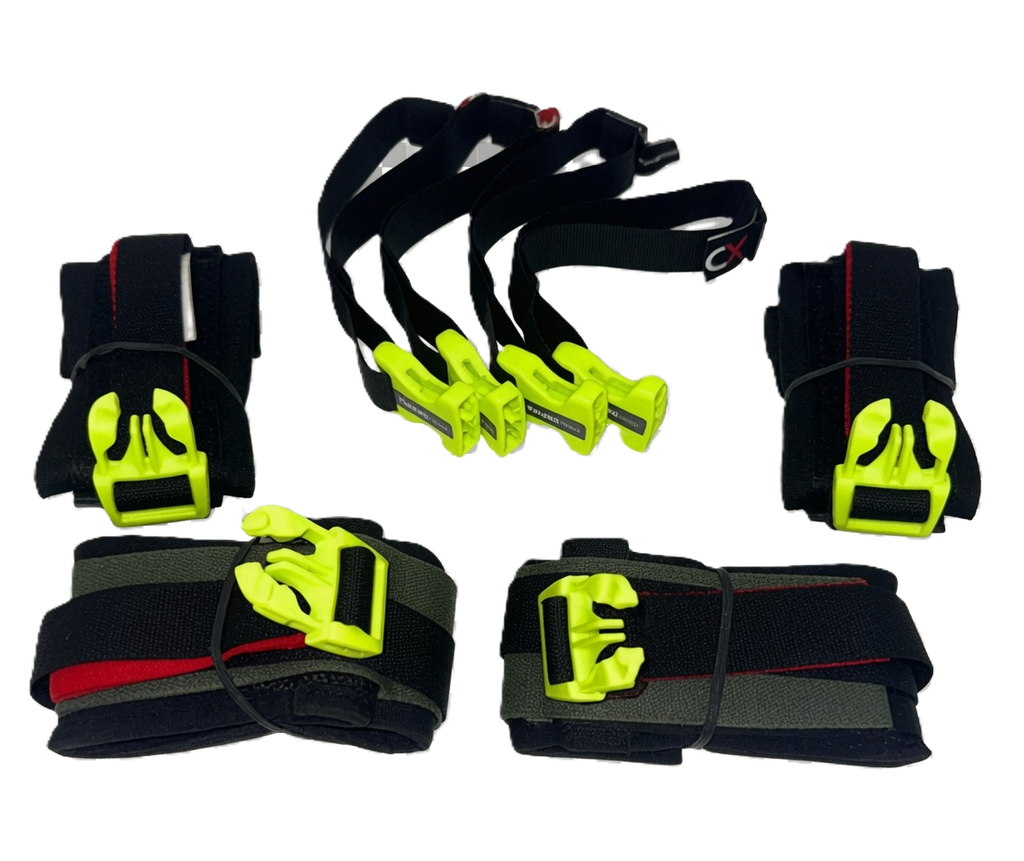 XDCUFF-REF115 — Reusable restraint starter pack (plastic) 