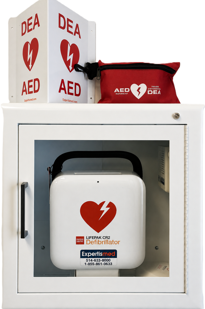 LP-AED BUNDLE CR2 WIFI WITH CABINET