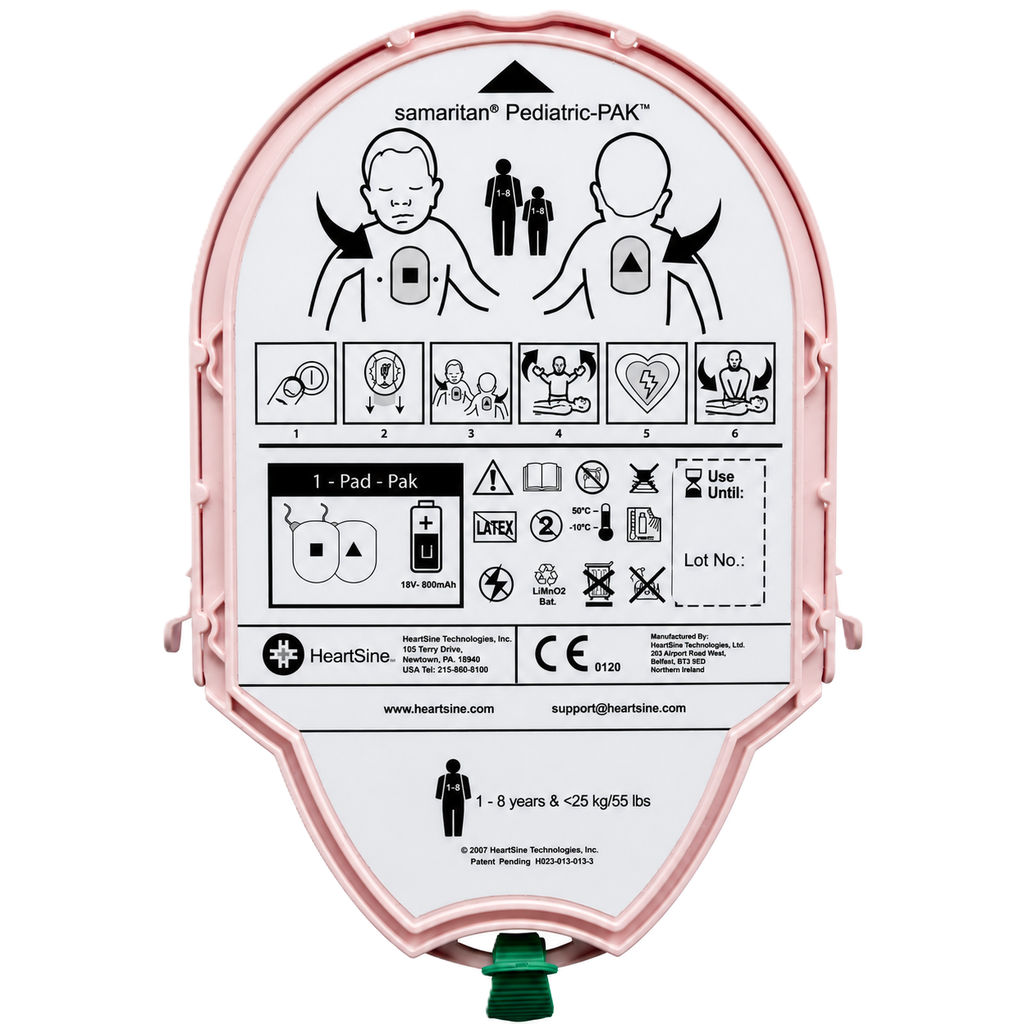 Heartsine Samaritan PAD Pediatric PAD-PAK (PAD-PAK-01)