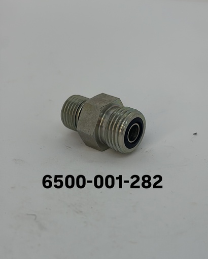 [6500-001-282] HYD. FITTING,CAP SIDE,MANIFOLD