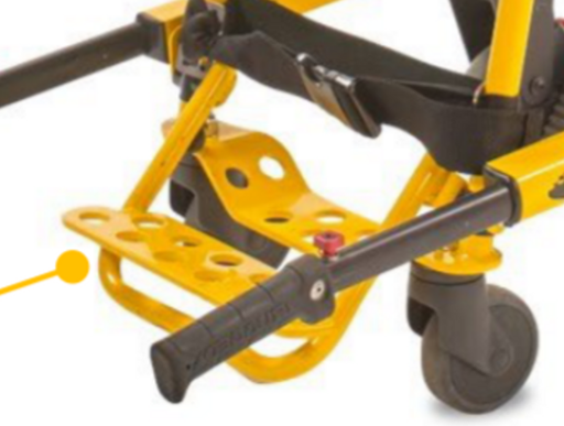 [6252-700-003] 6252 FOOT REST KIT