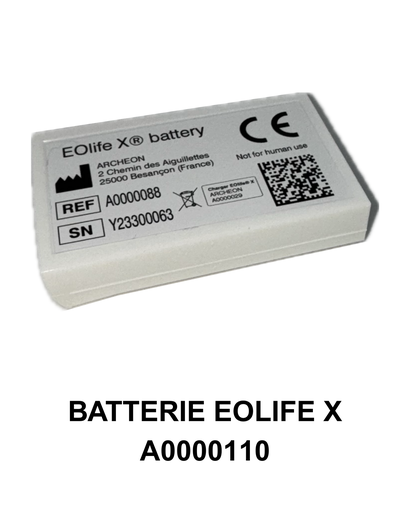 [A0000110] EOlife  Batterie de remplacement | Archeon Medical