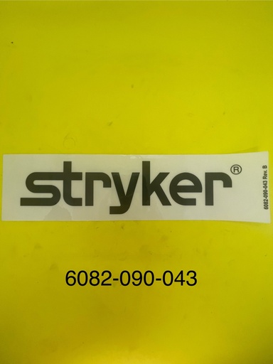 [6082-090-043] 11 STRYKER LABEL