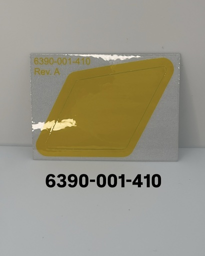 [6390-001-410] LABEL, ARM, PL