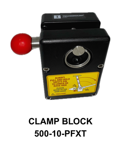 [500-10-PFXT] Bloc de serrage Technimount pour power-pro xt 500-10-PFXT 