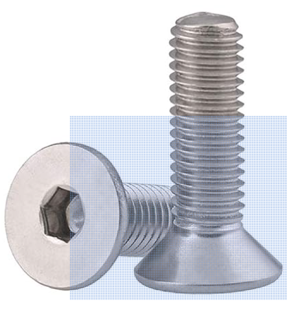 [0001-193-000] VIS #10-24 FLAT HEX HEAD CAP SCREW