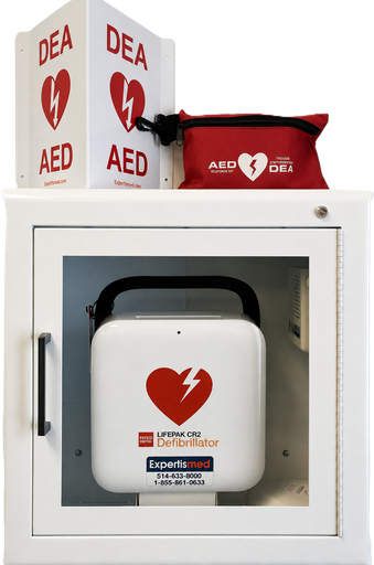 LP-AED BUNDLE CR2 WIFI WITH CABINET