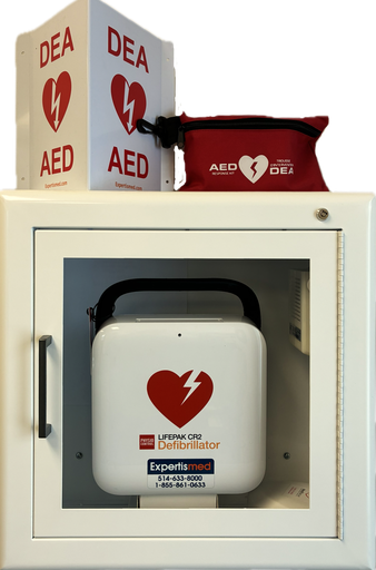 LP-AED BUNDLE CR2 WIFI WITH CABINET